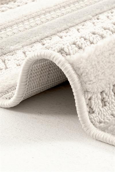 Boca J. 8003 Soft Geometrik Özel Ölçü Bukle Yumuşacık Salon Antre Mutfak Halı Yolluk
