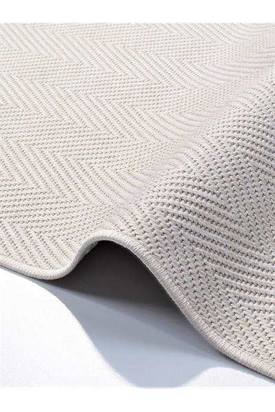Bolivya B665a Krem Hasır Dokulu Halı Kilim Salon Mutfak Koridor Kesme Yolluk
