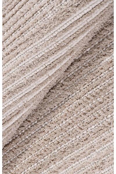 Catania CD01 Bej Yumuşak Dokulu Halı Kilim Salon Mutfak Koridor Kesme Yolluk Dokuma Makine Halısı