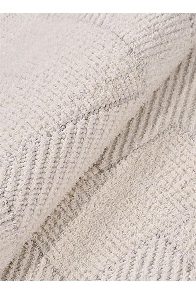 Catania CD02 Krem Yumuşak Dokulu Halı Kilim Salon Mutfak Koridor Kesme Yolluk Dokuma Makine Halısı