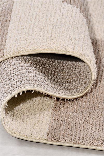 Catania CD03 Kahve Yumuşak Dokulu Halı Kilim Salon Mutfak Koridor Kesme Yolluk Dokuma Makine Halısı