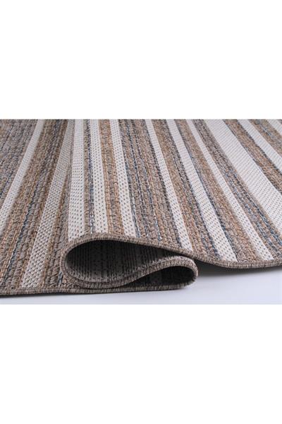 Ely E2551Y Mavi Tozsuz Havsız Özel Ölçü Antre Mutfak Balkon Salon Halı Kilim Yolluk