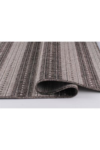Ely E2552Y Antrasit Tozsuz Havsız Özel Ölçü Antre Mutfak Balkon Salon Halı Kilim Yolluk