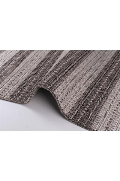 Ely E2552Y Antrasit Tozsuz Havsız Özel Ölçü Antre Mutfak Balkon Salon Halı Kilim Yolluk