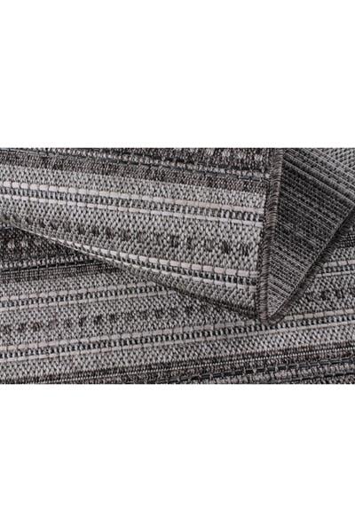 Ely E2552Y Antrasit Tozsuz Havsız Özel Ölçü Antre Mutfak Balkon Salon Halı Kilim Yolluk