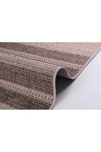 Ely E2553YTerra Tozsuz Havsız Özel Ölçü Antre Mutfak Balkon Salon Halı Kilim Yolluk