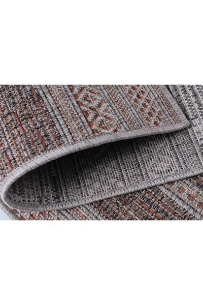Ely E2553YTerra Tozsuz Havsız Özel Ölçü Antre Mutfak Balkon Salon Halı Kilim Yolluk