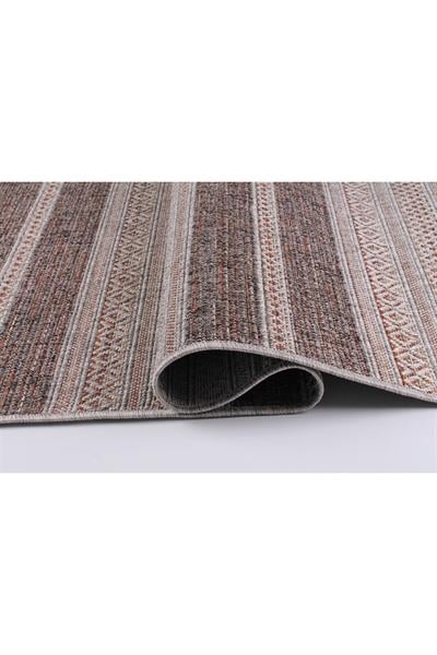 Ely E2553YTerra Tozsuz Havsız Özel Ölçü Antre Mutfak Balkon Salon Halı Kilim Yolluk