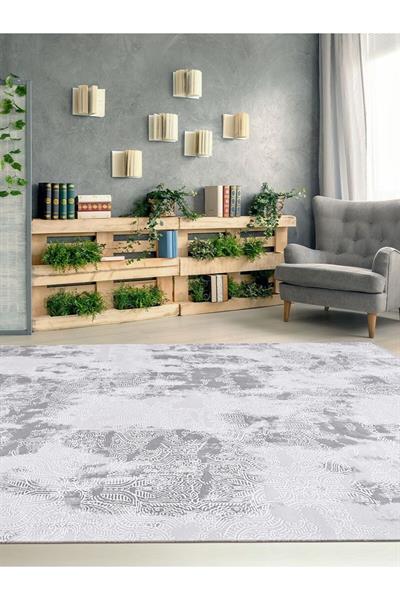 Galaxy Koleksiyonu 13416 Bambu Dokulu Viskon Akrilik Salon Oturma Odası Halı Yolluk