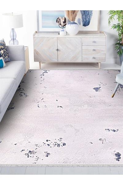 Galaxy Koleksiyonu 13551 Bambu Dokulu Viskon Akrilik Salon Mutfak Antre Halı Yolluk