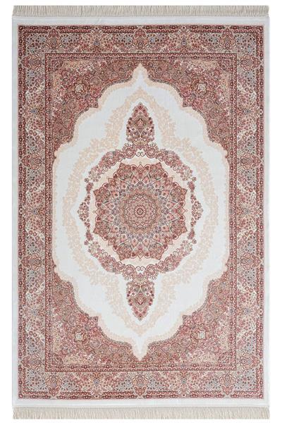 İsfahan Koleksiyonu İpek 100 Tarak Viskon İplik Sık Dokuma Salon İpek Halı