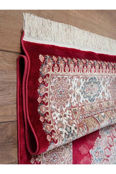 İsfahan Koleksiyonu İpek 100 Tarak Viskon İplik Sık Dokuma Salon İpek Halı