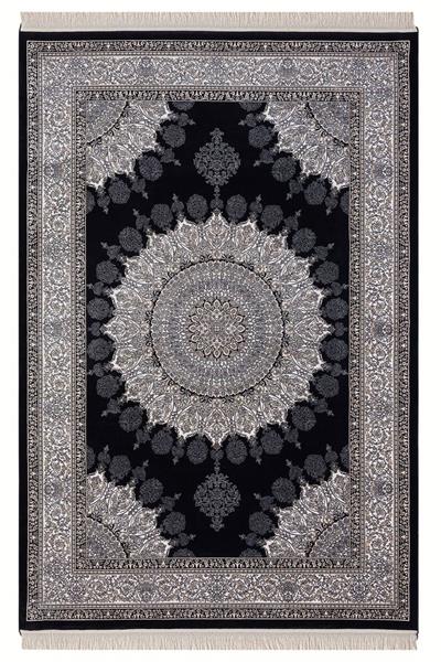 İsfahan Koleksiyonu İpek 100 Tarak Viskon İplik Sık Dokuma Salon İpek Halı