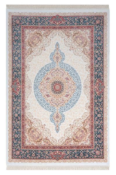 İsfahan Koleksiyonu İpek 100 Tarak Viskon İplik Sık Dokuma Salon İpek Halı