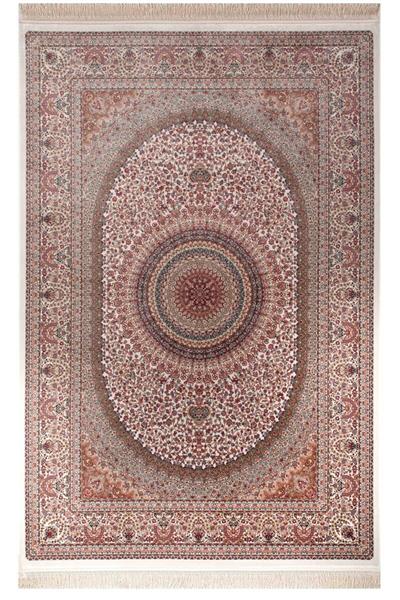 İsfahan Koleksiyonu İpek 100 Tarak Viskon İplik Sık Dokuma Salon İpek Halı