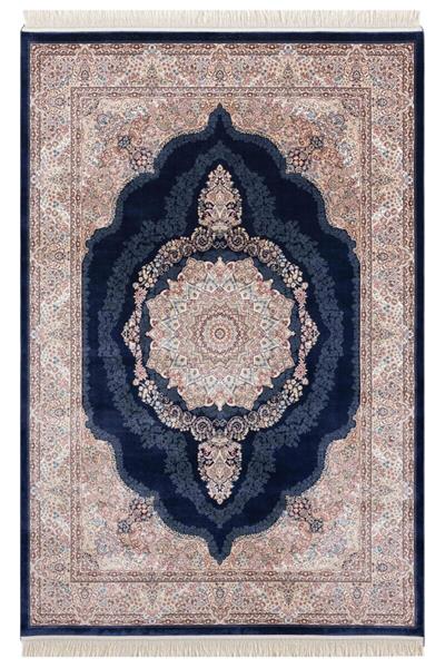 İsfahan Koleksiyonu İpek 100 Tarak Viskon İplik Sık Dokuma Salon İpek Halı