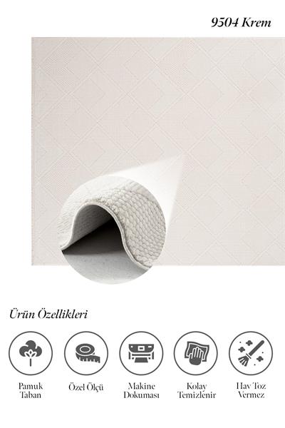 Leeds U. 9504 Yumuşak Tuşe Yüksek İlmek Özel Ölçü Salon Antre Mutfak Halı Yolluk