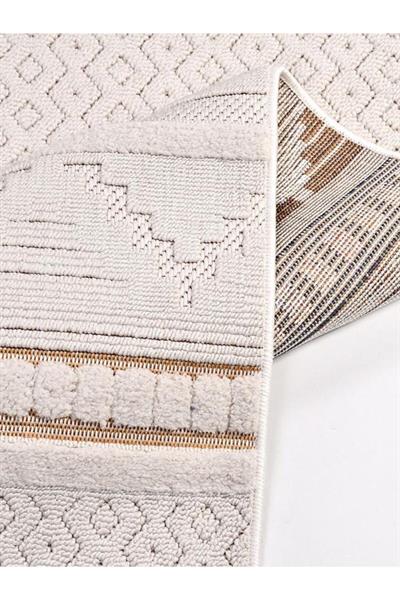 Liza 18501 Loop Sisal Dokulu Havsız Tozsuz Antre Mutfak Salon Halı Yolluk