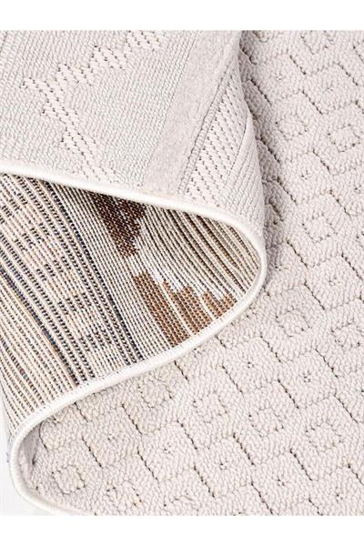 Liza 18501 Loop Sisal Dokulu Havsız Tozsuz Antre Mutfak Salon Halı Yolluk