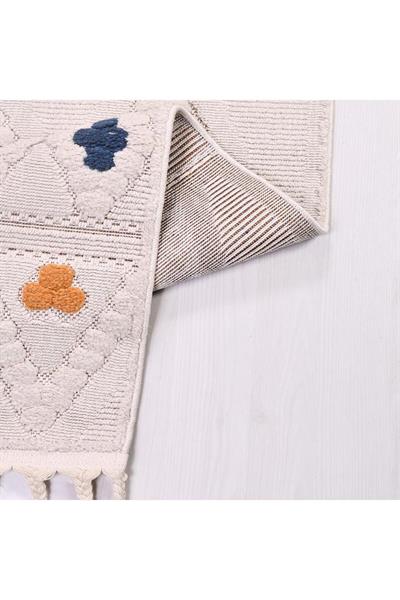 Liza 18502 Loop Sisal Dokulu Havsız Tozsuz Antre Mutfak Salon Halı Yolluk