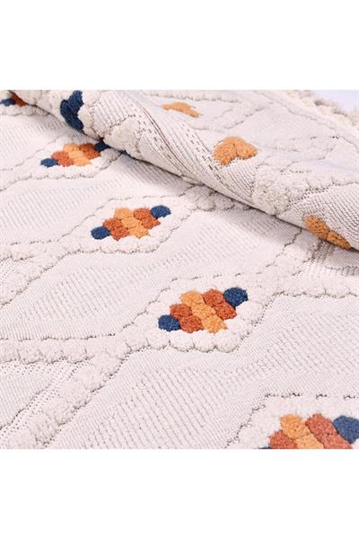 Liza 18502 Loop Sisal Dokulu Havsız Tozsuz Antre Mutfak Salon Halı Yolluk