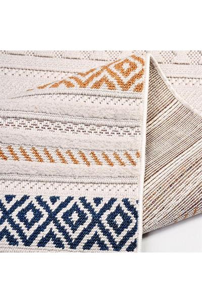 Liza 18504 Loop Sisal Dokulu Havsız Tozsuz Antre Mutfak Salon Halı Yolluk