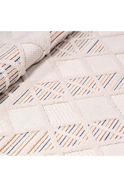 Liza 18506 Loop Sisal Dokulu Havsız Tozsuz Antre Mutfak Salon Halı Yolluk