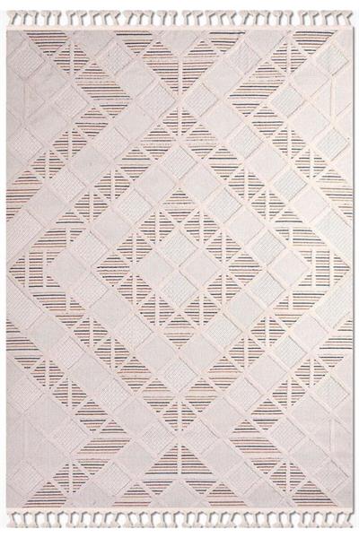 Liza 18506 Loop Sisal Dokulu Havsız Tozsuz Antre Mutfak Salon Halı Yolluk