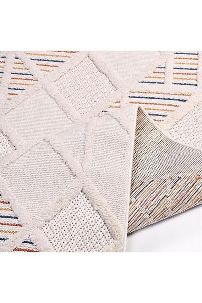 Liza 18506 Loop Sisal Dokulu Havsız Tozsuz Antre Mutfak Salon Halı Yolluk