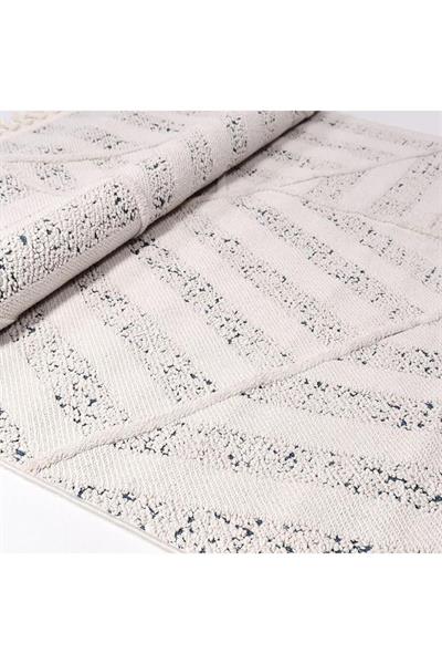 Liza 18507 Loop Sisal Dokulu Havsız Tozsuz Antre Mutfak Salon Halı Yolluk