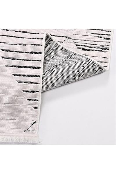 Liza 18556 Loop Sisal Dokulu Havsız Tozsuz Antre Mutfak Salon Halı Yolluk