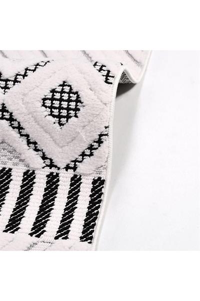 Liza 18560 Loop Sisal Dokulu Havsız Tozsuz Antre Mutfak Salon Halı Yolluk