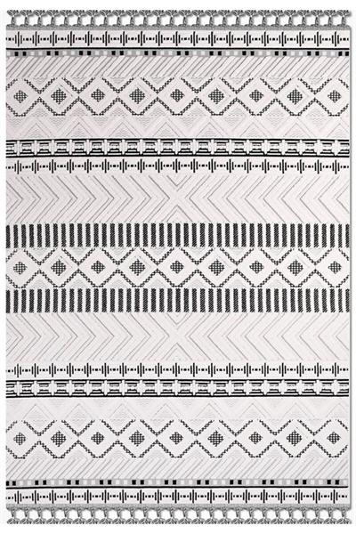 Liza 18560 Loop Sisal Dokulu Havsız Tozsuz Antre Mutfak Salon Halı Yolluk