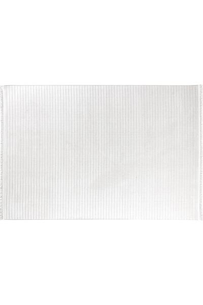 Piyan 9215 Gri Yumuşak Dokulu Salon Antre Mutfak Yatak Odası Halısı Yolluk