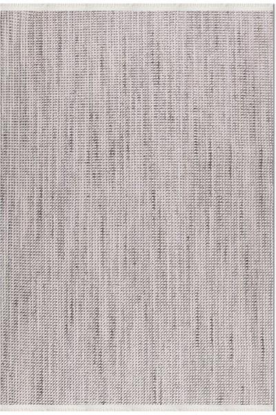 Polk Gri Bukle Örme Loop Antre Salon Mutfak Balkon Tozmaz Halı Yolluk Kilim