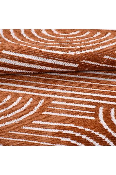 Rank Koleksiyonu 6110K Özel Ölçü Modern Jakarlı Dokuma Yıkanabilir Tozsuz Kilim Yolluk