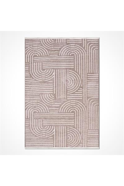 Rank Koleksiyonu 6111K Özel Ölçü Modern Jakarlı Dokuma Yıkanabilir Tozsuz Kilim Yolluk