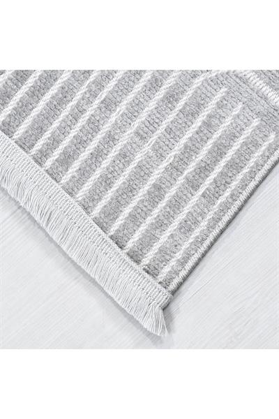 Rank Koleksiyonu 6113K Özel Ölçü Modern Jakarlı Dokuma Yıkanabilir Tozsuz Kilim Yolluk