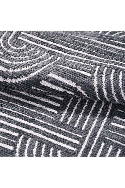 Rank Koleksiyonu 6116K Özel Ölçü Modern Jakarlı Dokuma Yıkanabilir Tozsuz Kilim Yolluk