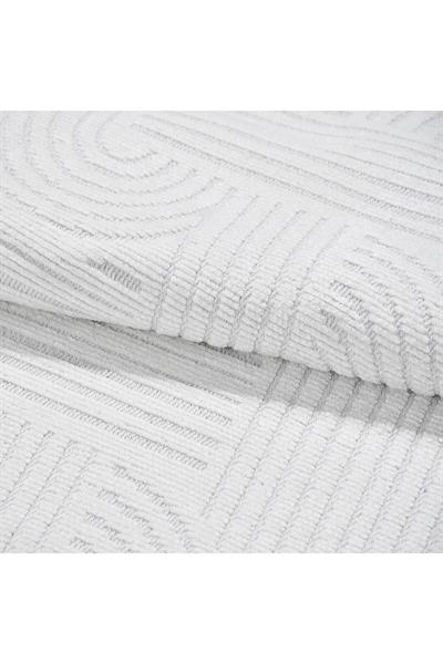 Rank Koleksiyonu 6118K Özel Ölçü Modern Jakarlı Dokuma Yıkanabilir Tozsuz Kilim Yolluk