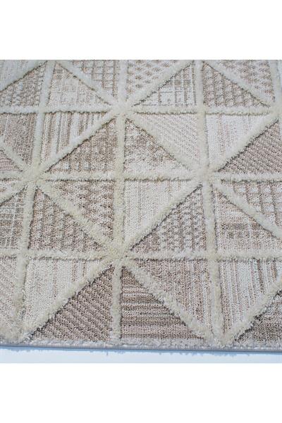 Sanromeo Yuvarlak 2201 Yumuşacık Tozsuz Salon Koridor Antre Kolay Silinir Halı Yolluk Kilim