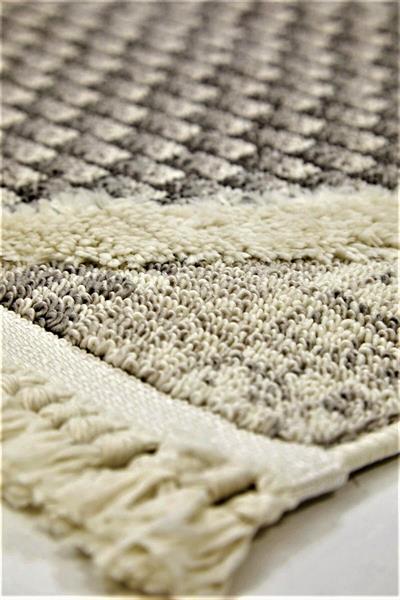 Sanromeo Yuvarlak 2202 Yumuşacık Tozsuz Salon Koridor Antre Kolay Silinir Halı Yolluk Kilim
