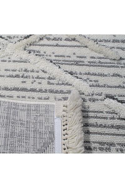 Sanromeo Yuvarlak 2204 Yumuşacık Tozsuz Salon Koridor Antre Kolay Silinir Halı Yolluk Kilim
