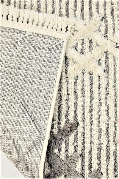 Sanromeo Yuvarlak 2205 Yumuşacık Tozsuz Salon Koridor Antre Kolay Silinir Halı Yolluk Kilim