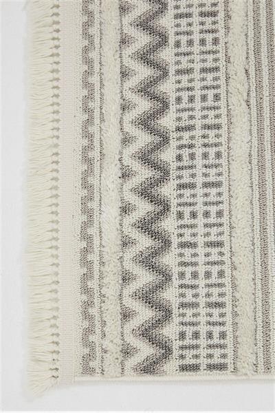Sanromeo Yuvarlak 2207 Yumuşacık Tozsuz Salon Koridor Antre Kolay Silinir Halı Yolluk Kilim