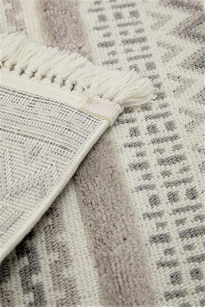 Sanromeo Yuvarlak 2207 Yumuşacık Tozsuz Salon Koridor Antre Kolay Silinir Halı Yolluk Kilim