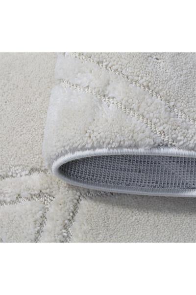 Sanromeo Yuvarlak 2209 Yumuşacık Tozsuz Salon Koridor Antre Kolay Silinir Halı Yolluk Kilim