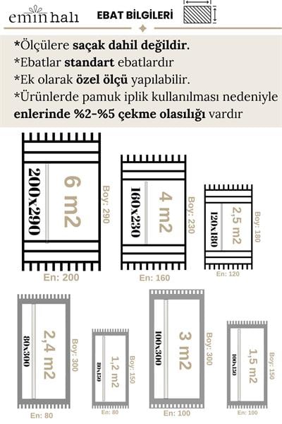 Sanromeo Yuvarlak 2213 Yumuşacık Tozsuz Salon Koridor Antre Kolay Silinir Halı Yolluk Kilim