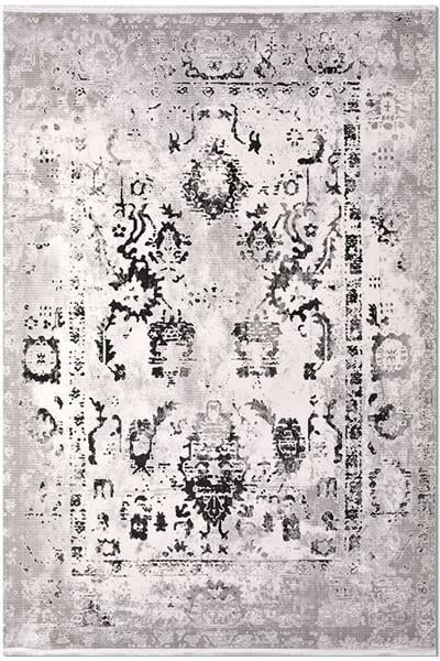 Santiago Antrasit 16557 Sık İlmek Yumuşak Doku Tozmaz Salon Halısı Antre Halısı Mutfak Halı Yolluk