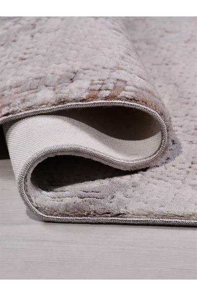 Vanya 2508 Gri Akrilik Yumuşak Tuşe Salon Halısı Mutfak Antre Yatak Odası Halısı Yolluk
